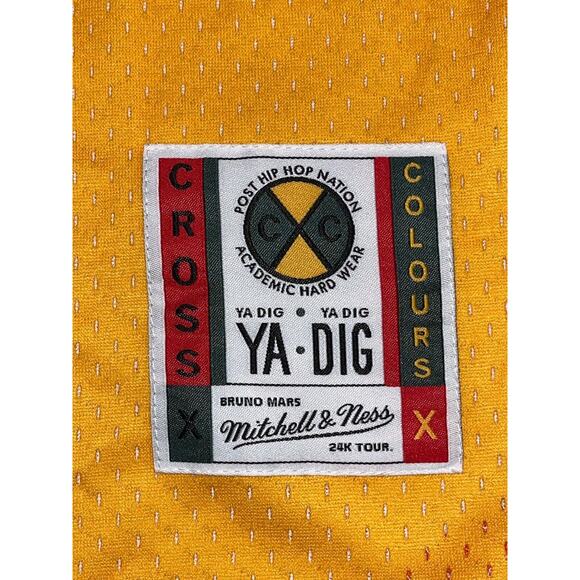 Mitchell & Ness Bruno Mars 24K Magic Tour CXC Jersey Baseball Size XL - Picture 7 of 10